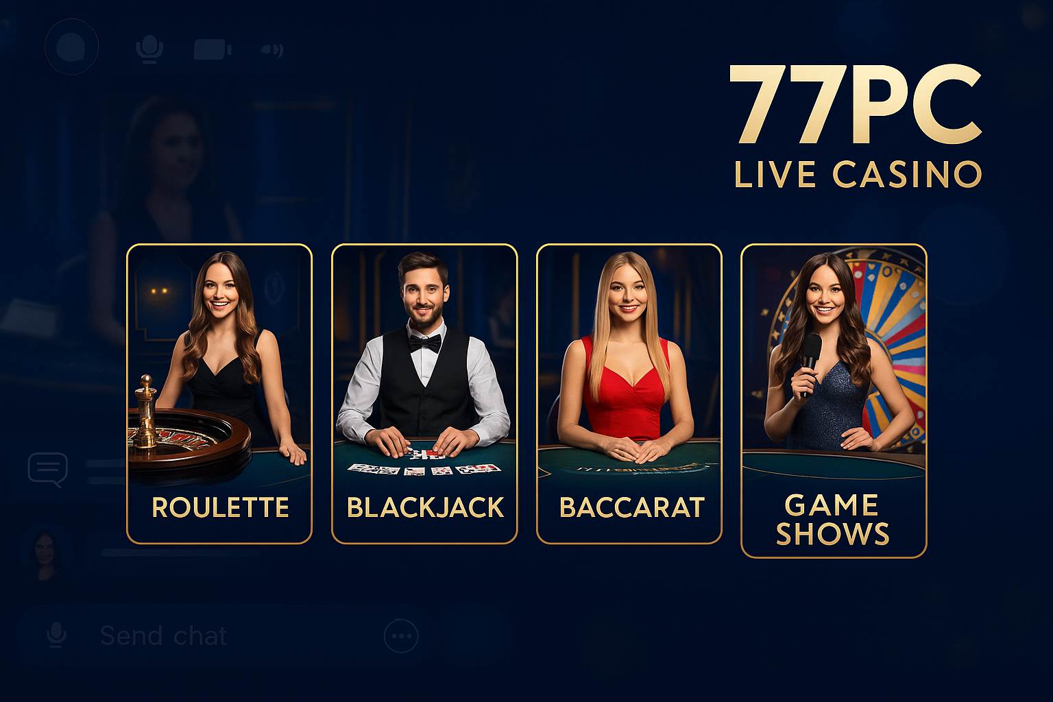O 777PC Live Casino lança promoções regularmente
