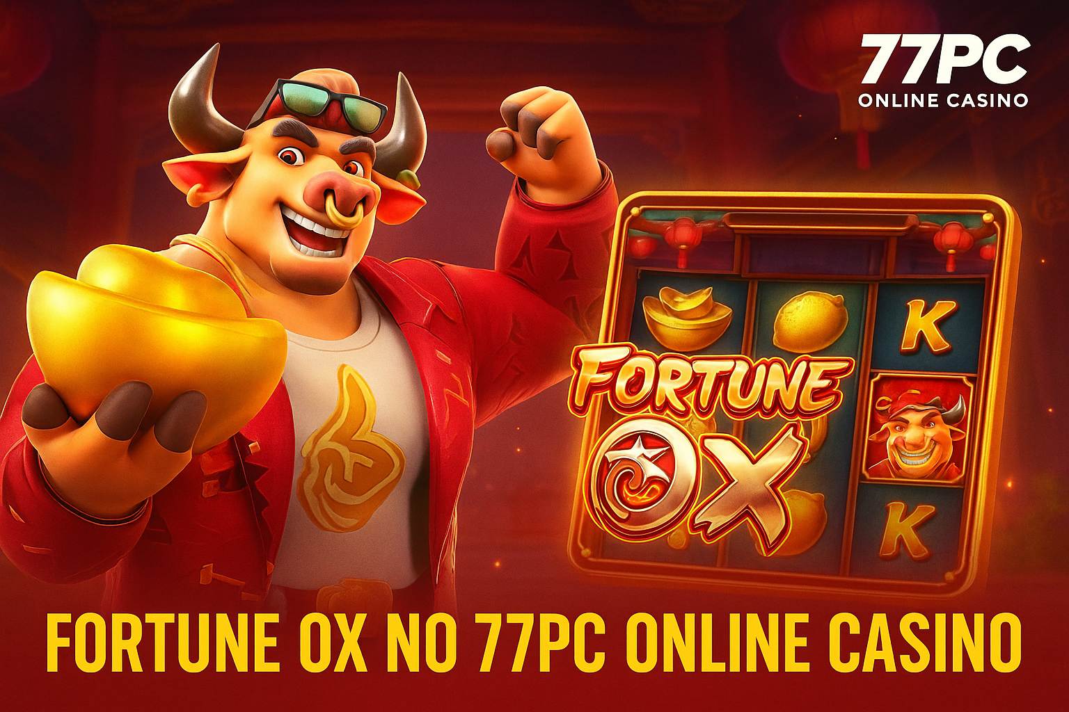 Fortune Ox no 777PC - Aposte Agora e Reivindique Seus Ganhos