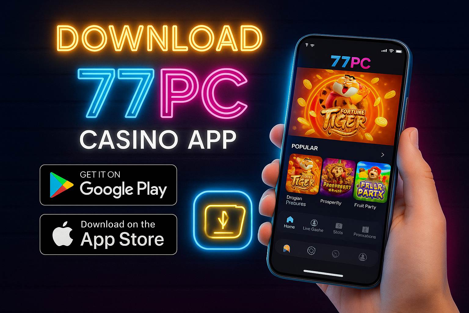 Login no Cassino 777PC 